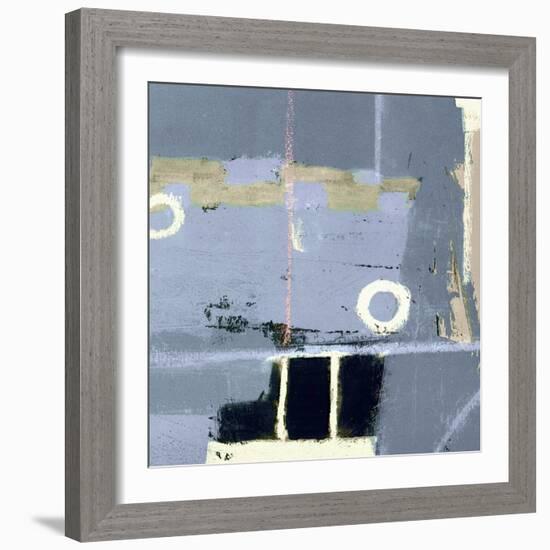 Abstract City View II-Ricki Mountain-Framed Art Print