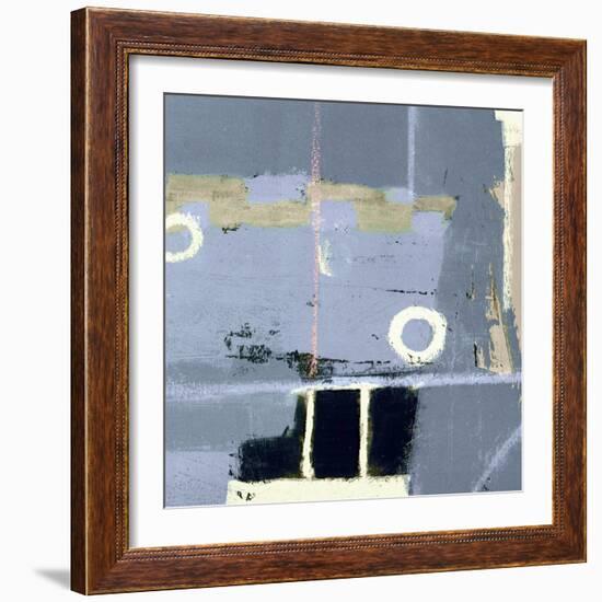 Abstract City View II-Ricki Mountain-Framed Art Print