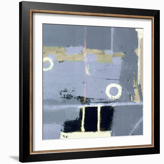 Abstract City View II-Ricki Mountain-Framed Art Print