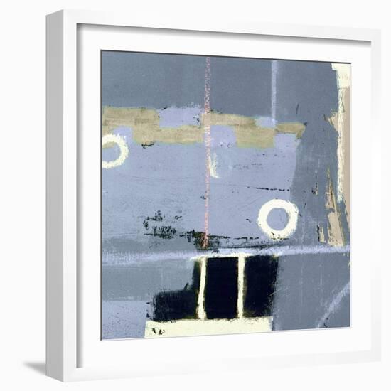 Abstract City View II-Ricki Mountain-Framed Art Print