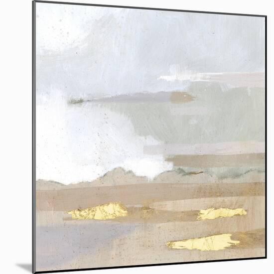 Abstract Coastland I-Victoria Borges-Mounted Art Print