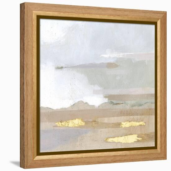 Abstract Coastland I-Victoria Borges-Framed Stretched Canvas