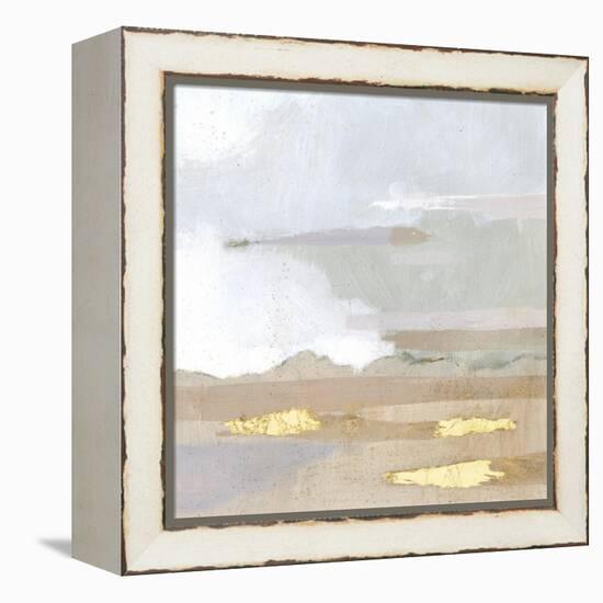 Abstract Coastland I-Victoria Borges-Framed Stretched Canvas