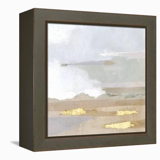 Abstract Coastland I-Victoria Borges-Framed Stretched Canvas