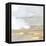 Abstract Coastland I-Victoria Borges-Framed Stretched Canvas