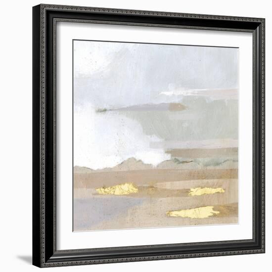 Abstract Coastland I-Victoria Borges-Framed Premium Giclee Print