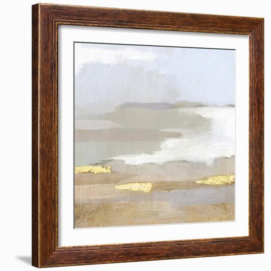 Abstract Coastland II-Victoria Borges-Framed Art Print