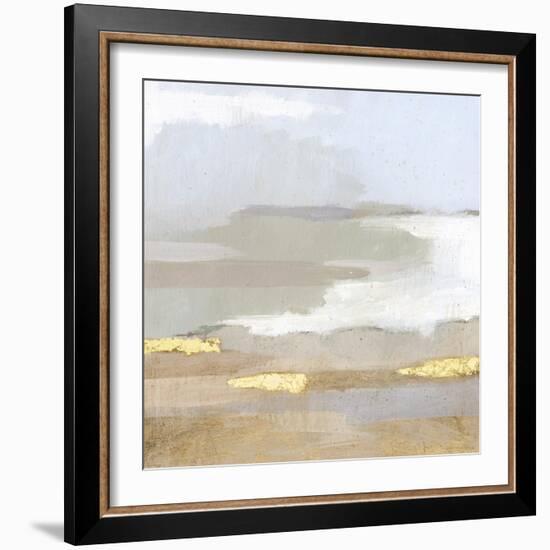 Abstract Coastland II-Victoria Borges-Framed Art Print