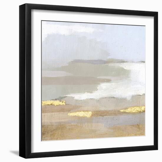 Abstract Coastland II-Victoria Borges-Framed Art Print