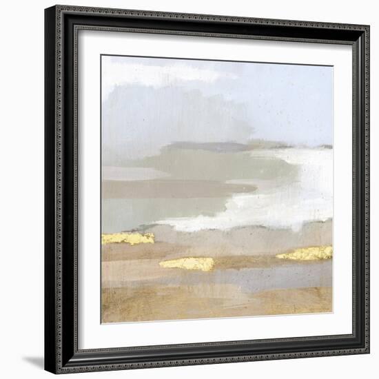Abstract Coastland II-Victoria Borges-Framed Art Print