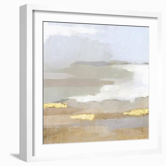 Abstract Coastland II-Victoria Borges-Framed Premium Giclee Print