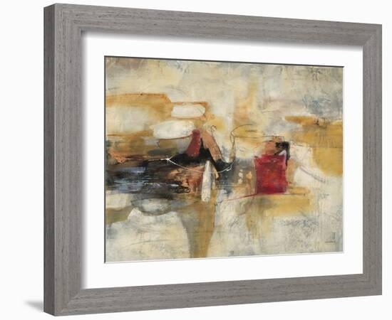 Abstract Cocktail Party 2-Gabriela Villarreal-Framed Art Print