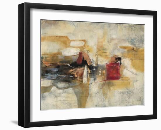 Abstract Cocktail Party 2-Gabriela Villarreal-Framed Art Print