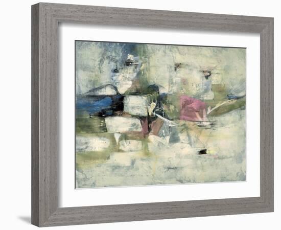 Abstract Cocktail Party 3 - Pastel-Gabriela Villarreal-Framed Art Print