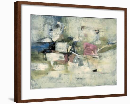 Abstract Cocktail Party 3 - Pastel-Gabriela Villarreal-Framed Art Print