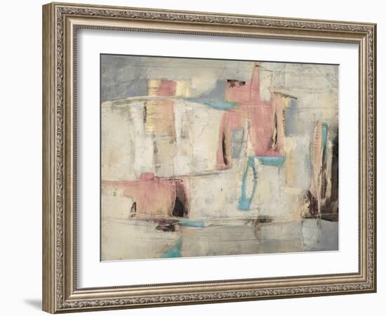 Abstract Cocktail Party 4 - Pastel-Gabriela Villarreal-Framed Art Print