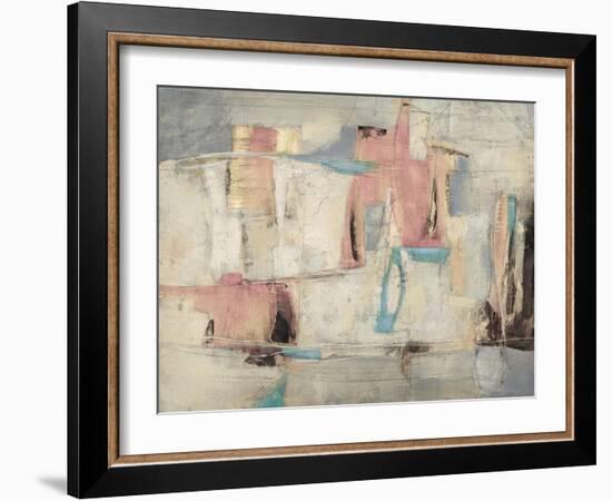 Abstract Cocktail Party 4 - Pastel-Gabriela Villarreal-Framed Art Print