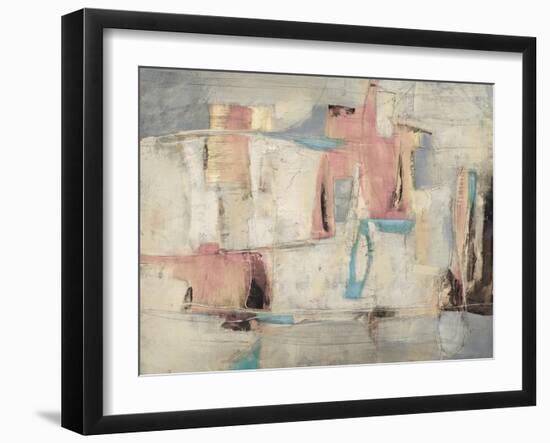 Abstract Cocktail Party 4 - Pastel-Gabriela Villarreal-Framed Art Print