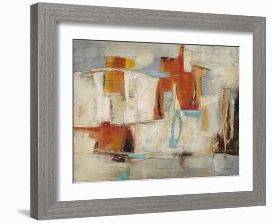 Abstract Cocktail Party 4-Gabriela Villarreal-Framed Art Print