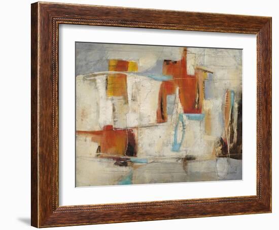 Abstract Cocktail Party 4-Gabriela Villarreal-Framed Art Print