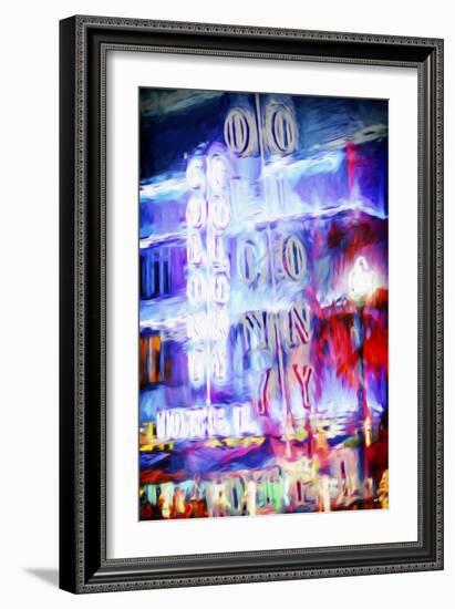 Abstract Colony - In the Style of Oil Painting-Philippe Hugonnard-Framed Giclee Print