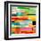 Abstract Colorful Background-Tanor-Framed Art Print