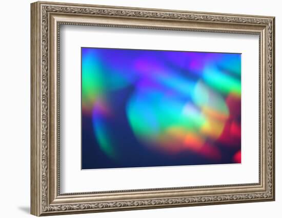 Abstract Colorful Blur Background-logoboom-Framed Photographic Print