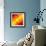 Abstract Colorful Of Diamond, Cube And Square Shapes-smarnad-Framed Art Print displayed on a wall