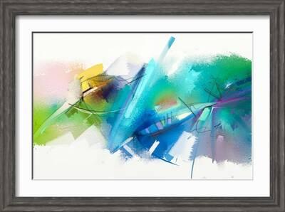 Abstract Colorful Oil Acrylic Paint Canvas Texture Hand Drawn Brush Stock  Illustration by ©Nongkran_ch #240329896
