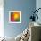 Abstract Colorful Shining Circle Tunnel Background-art_of_sun-Framed Premium Giclee Print displayed on a wall