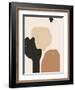 Abstract composition 1-null-Framed Giclee Print