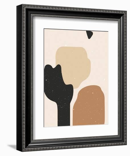 Abstract composition 1-null-Framed Giclee Print