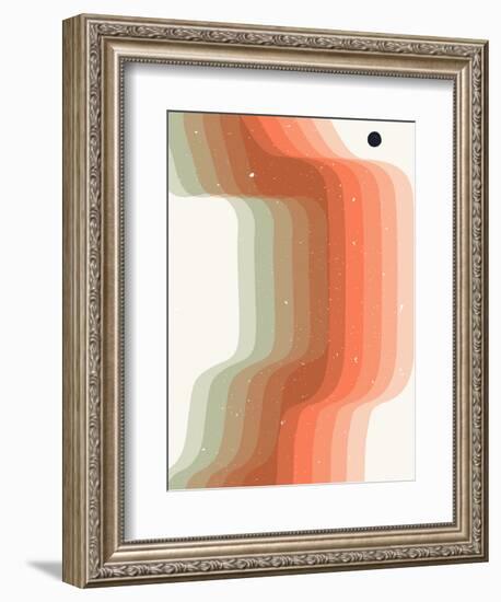 Abstract composition 6-null-Framed Giclee Print