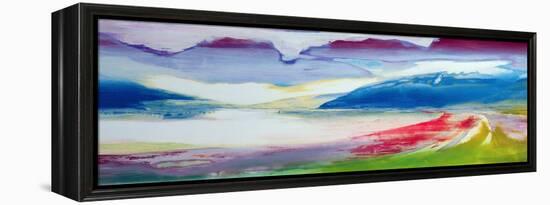 Abstract Composition-Lou Gibbs-Framed Premier Image Canvas