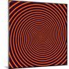 Abstract Computer Artwork of a Spiral-David Parker-Mounted Premium Photographic Print