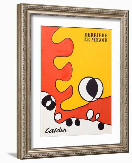 Abstract (Cover) from Derriere Le Miroir-Alexander Calder-Framed Collectable Print