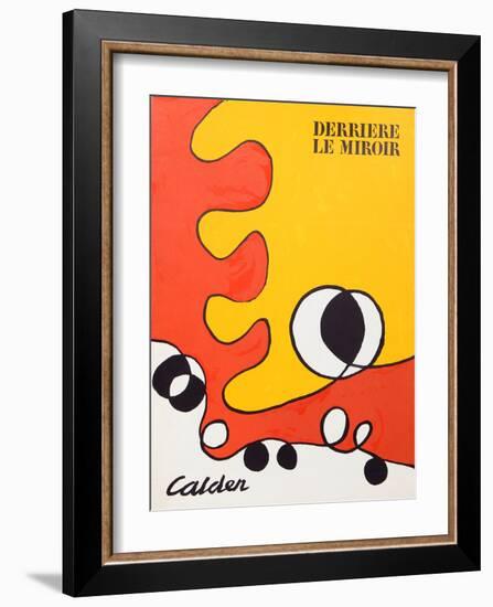 Abstract (Cover) from Derriere Le Miroir-Alexander Calder-Framed Collectable Print