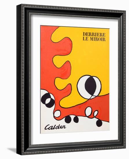 Abstract (Cover) from Derriere Le Miroir-Alexander Calder-Framed Collectable Print