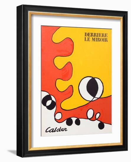 Abstract (Cover) from Derriere Le Miroir-Alexander Calder-Framed Collectable Print