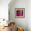 Abstract Cross Lines II-Joost Hogervorst-Framed Art Print displayed on a wall