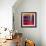 Abstract Cross Lines II-Joost Hogervorst-Framed Art Print displayed on a wall