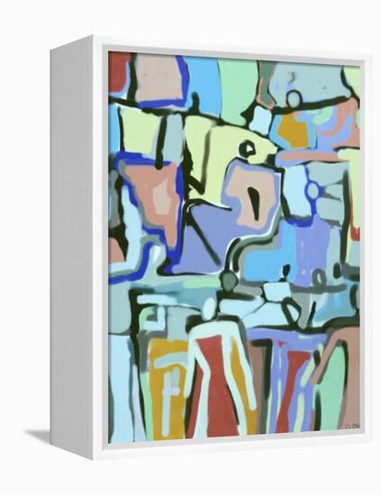 Abstract Crowd-Diana Ong-Framed Premier Image Canvas