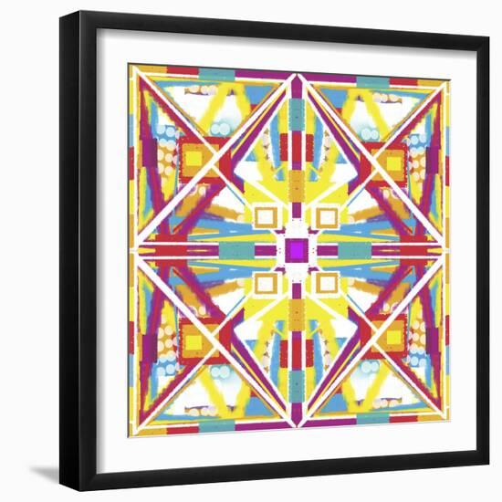 Abstract Cube-Deanna Tolliver-Framed Giclee Print