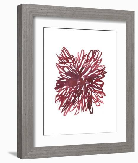 Abstract Dahlia-Kiana Mosley-Framed Art Print