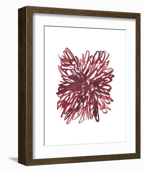 Abstract Dahlia-Kiana Mosley-Framed Art Print