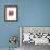 Abstract Dahlia-Kiana Mosley-Framed Art Print displayed on a wall