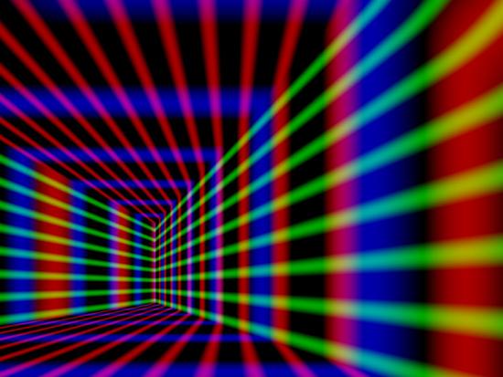 pic Black And Red And Green Background Design abstract design with blue red and green laser like lines on black background by albert klein
