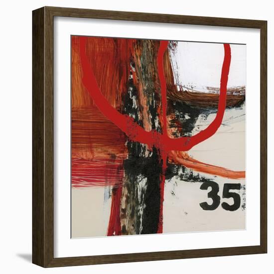 Abstract Digits-Natasha Barnes-Framed Art Print