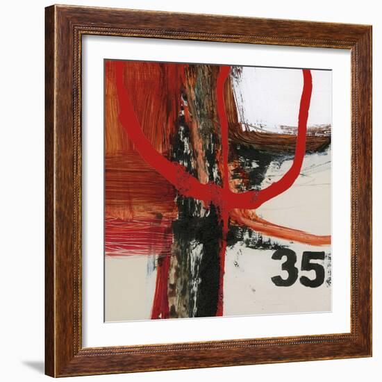 Abstract Digits-Natasha Barnes-Framed Art Print