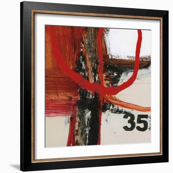 Abstract Digits-Natasha Barnes-Framed Art Print